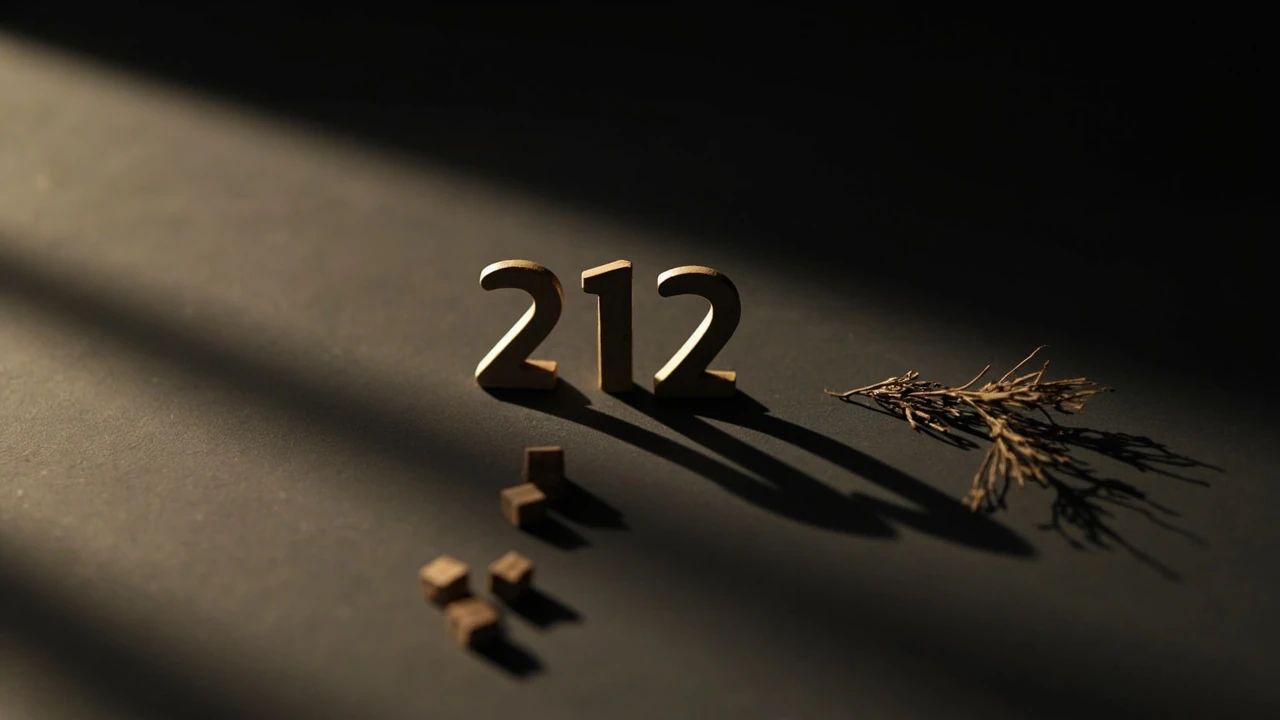 Numero 21 e 12 scritti su una superficie con significato simbolico